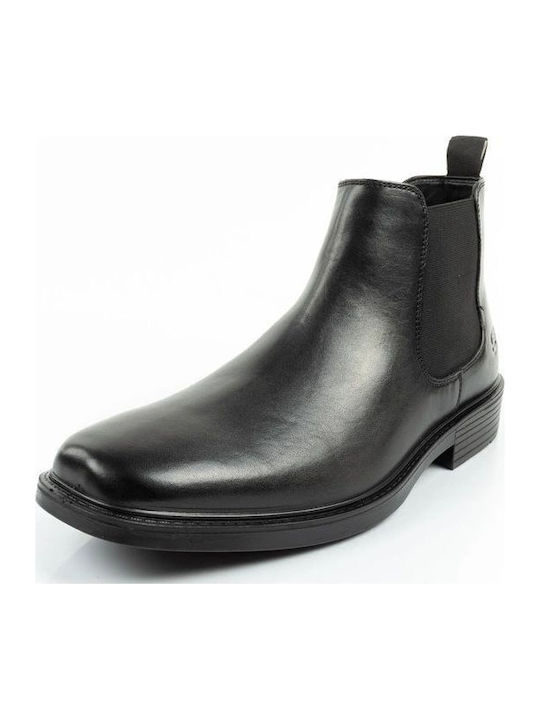 Millerboris Leather Black Chelsea Boots