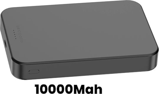 Decoded Външна Батерия 8000mAh 20W с USB-C Порт Power Delivery Черна