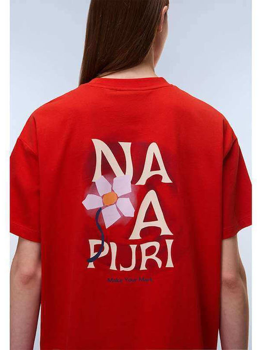 Bluza Damă Oversized Roșie
