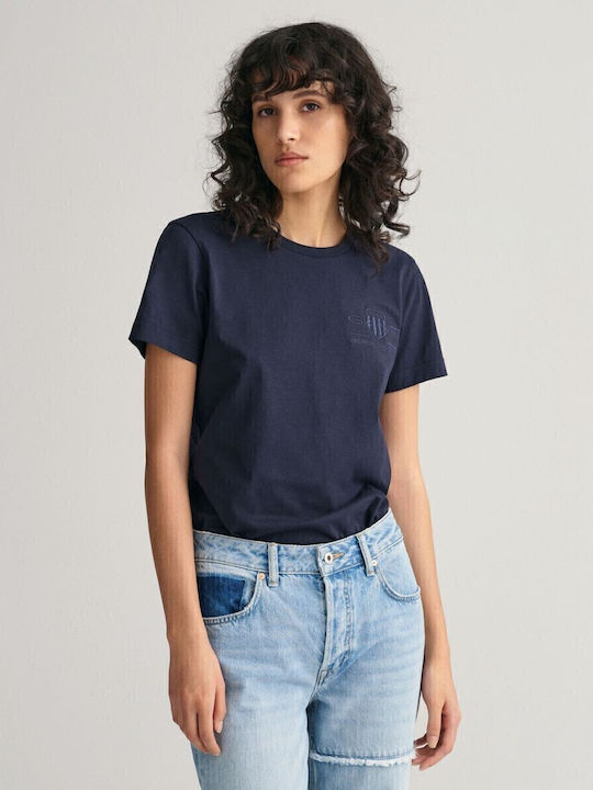 Tonal Archive Shield Women's T-shirt Guava Orange