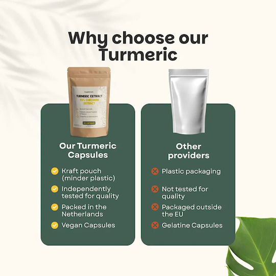 Cupplement Turmeric Extract 60 κάψουλες
