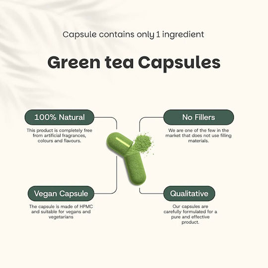Cupplement Green Tea Extract 500mg 60 κάψουλες