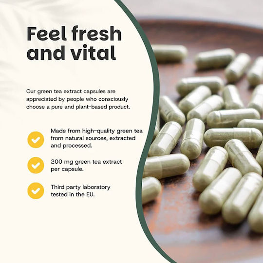 Cupplement Green Tea Extract 500mg 60 κάψουλες