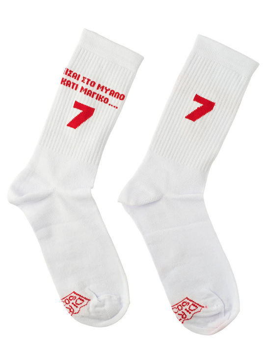 Dirty Socks Κάλτσες Λευκό