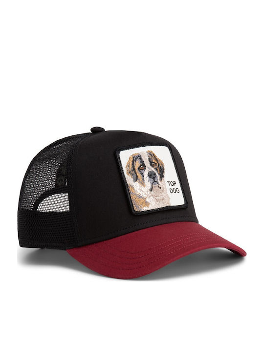 Καπέλο Jockey Top Dog Σκύλος Μαύρος Goorin Bros