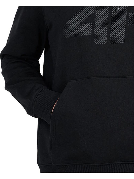 Sweatshirt Mit Kapuze Schwarz