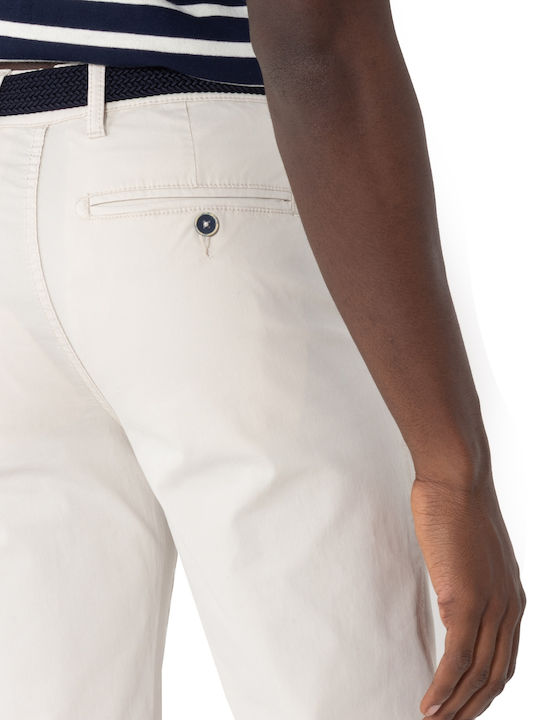 Herrenhosen Chino Elastisch in Regulärer Passform in Creme