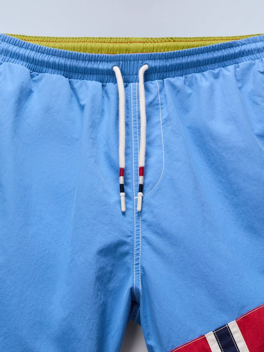 Herren-Bademode Kurze Hosen Hellblau