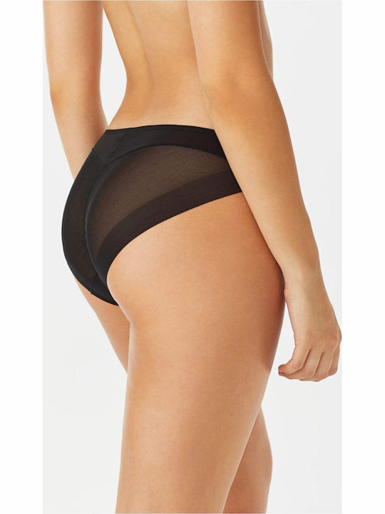 High Waist Women's Slip Seamless Black