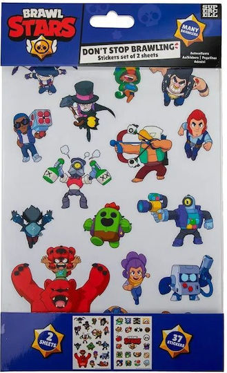 Brawl Stars Αυτοκόλλητα 38τμχ