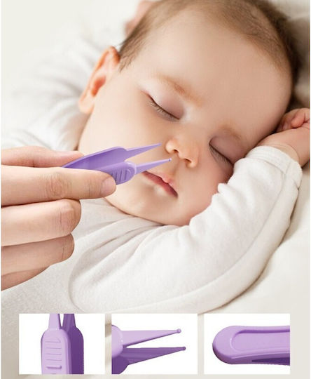 Alista Home Set Îngrijire Unghii Bebe Mov 4 Bucăți