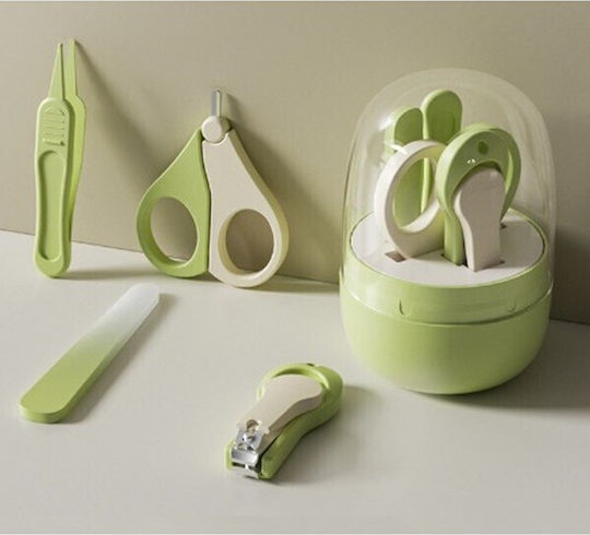 Alista Home Set Îngrijire Unghii Pentru Bebe Verde 4 Bucăți