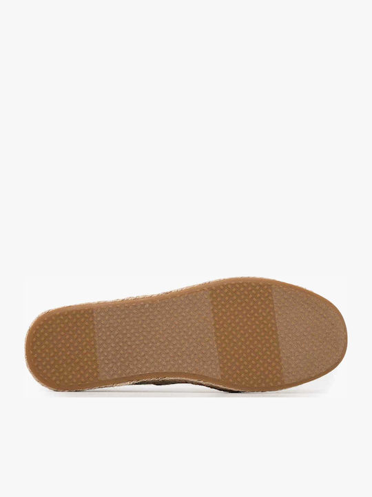 Fabric Women's Espadrilles in Beige Colour