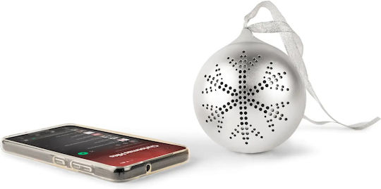 Bigben Interactive Christmas Bauble Bluetooth Lautsprecher 3W Silber