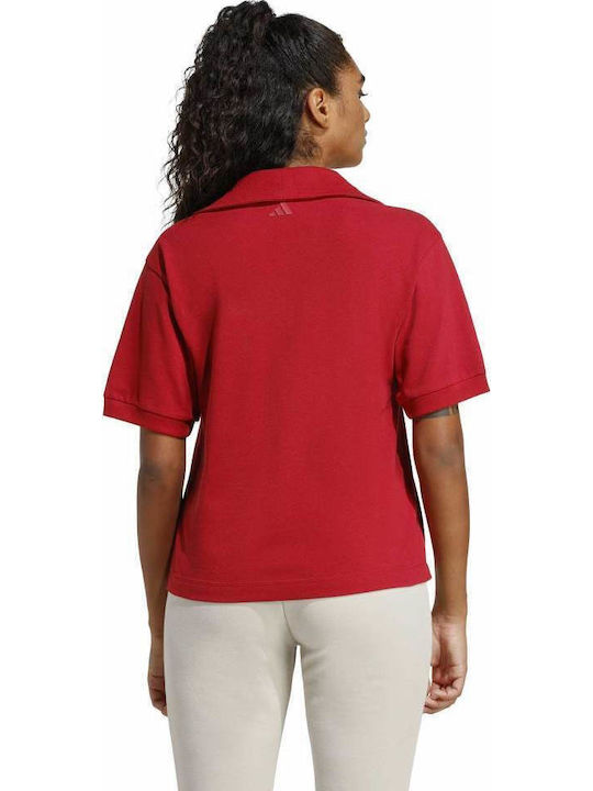 adidas Polo Κόκκινο