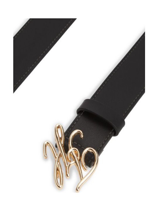 Leather Women's Black Belt