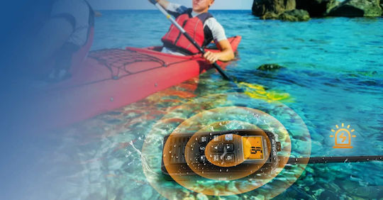 Retevis RM22 Kabelloser CB- und Zwei-Wege-Funkgerät VHF Marine 6W mit Monochrom-Display