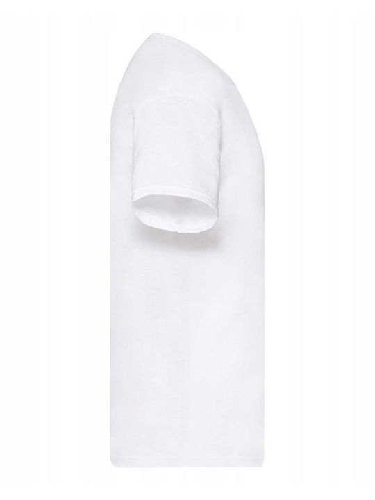 Fruit of the Loom Original T Men's Short Sleeve Promotional T-Shirt White