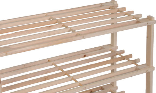 Shoe Organizer Made of Solid Wood Steper 64x26x48.5cm
