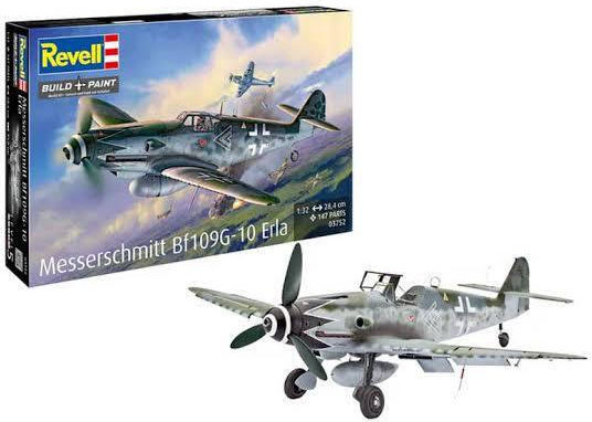 Revell Messerschmitt Bf109g-10 Erla Scale 1:32 03752