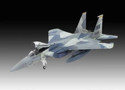 Assembly Model Revell Fighter Boeing F-15c Eagle 200 Pieces