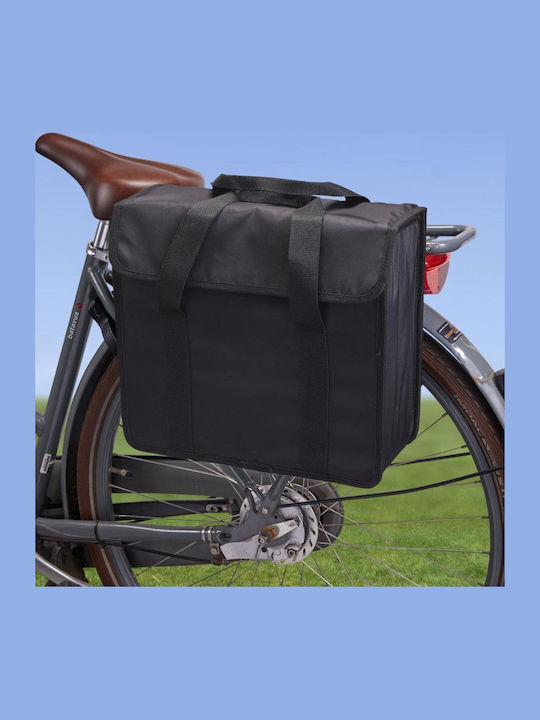 XQ Max Saci Cu Rafturi Pentru Biciclete Dublu 40lt Negru