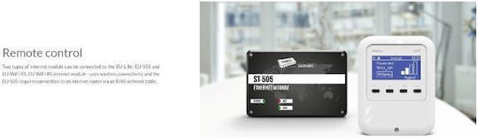 Controller Eu-l-8e Μπάρα Ελέγχου Ενδοδαπέδιο Σύστημα Θέρμανσης Δροσισμού Tech