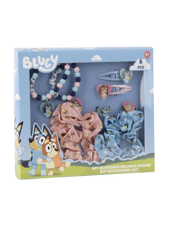 Bluey Kinder Haarspangen Set mit Haarspangen 8 Stück