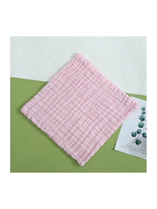 Alista Home Umărul Burp Cloth Bumbac Roz 30x30 cm