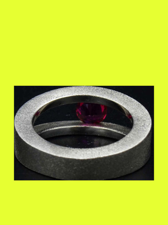 Herrenring mit Zirkon