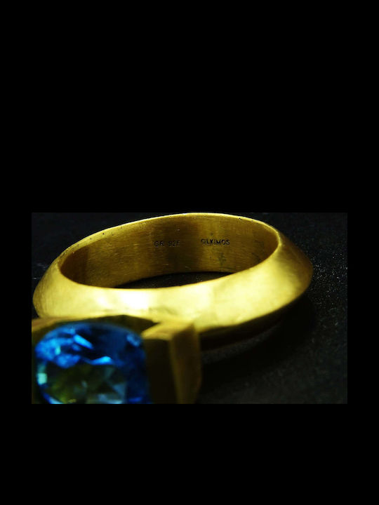 Women's Gold Plated Silver Ring