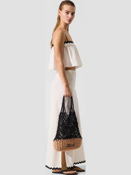 Karl Lagerfeld Fabric Beach Bag Multicolour
