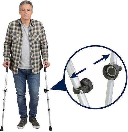 Adjustable Crutch Fall Prevention Support