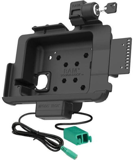 Ram Mounts Ram Tough-dock Power Lock + Dual Usb Zebra Et4x 10" Tablet Multicolor