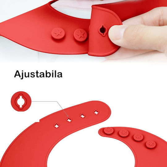 Alista Home Silicone Feeding Set Red 5pcs