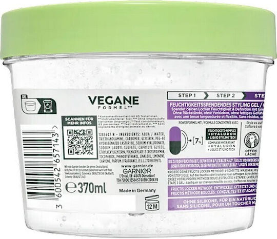 Garnier Style Gel Μαλλιών 370ml
