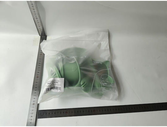 Alista Home Alista Home Baby- und Kinder-Essgeschirr aus Silikon Grünes 6er-Set