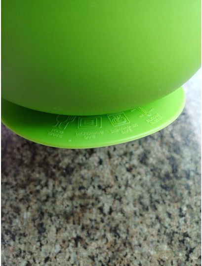 Alista Home Alista Home Baby- und Kinder-Essgeschirr aus Silikon Grau 3-teilig
