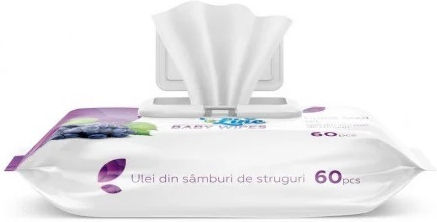 Doctor Wipes Бебешки кърпички Без Алкохол и Парабени 60 броя