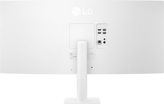 LG 34U601SA-W Ultrawide VA HDR Curved Smart Monitor 34" QHD 3440x1440 με Χρόνο Απόκρισης 5ms GTG