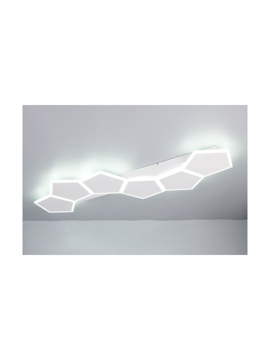 Trio Lighting Zaya Πλαφονιέρα Οροφής Λευκή