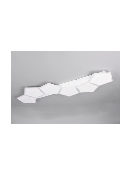 Trio Lighting Zaya Πλαφονιέρα Οροφής Λευκή