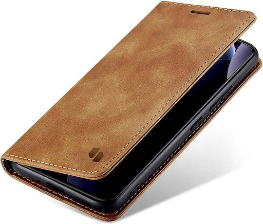 Spacecase Leather Brown Wallet (Redmi Note 15 Pro+ / Poco M8 Pro)