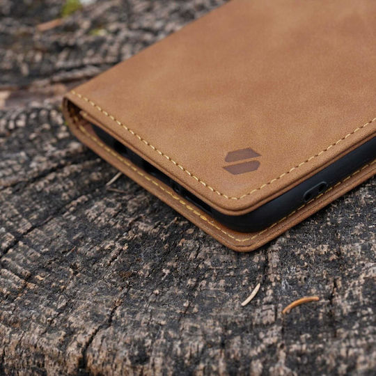 Spacecase Leather Brown Wallet (Redmi Note 15 Pro+ / Poco M8 Pro)