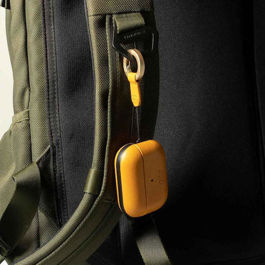 Alto Θήκη Δερμάτινη με Γάντζο σε Καφέ χρώμα για Apple AirPods Pro 2