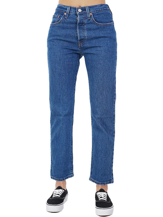 501 High Waist Women's Jean Trousers in Boyfriend Fit STONE WASH