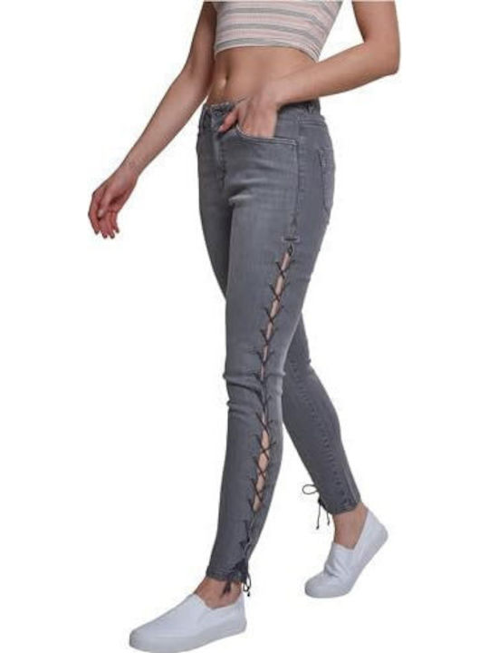 Women's Jean Trousers in Skinny Fit Gray
