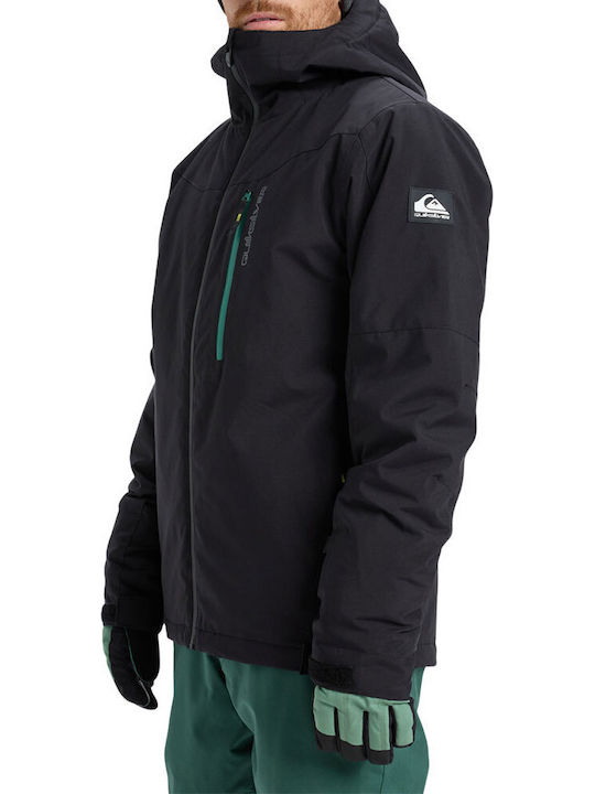 Quiksilver Titano Men's Ski & Snowboard Jacket Black EQYTJ03513-KVJ0