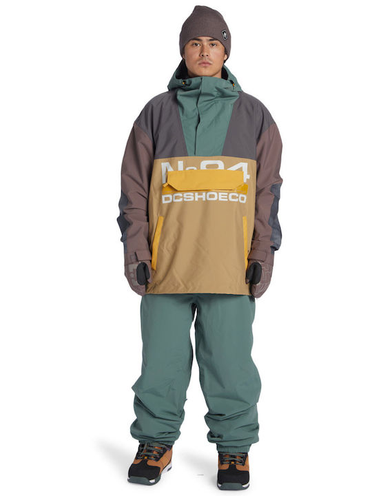 DC 43 Anorak ADYTJ03077-XNGB Ανδρικό Μπουφάν για Σκι & Snowboard Repurpose