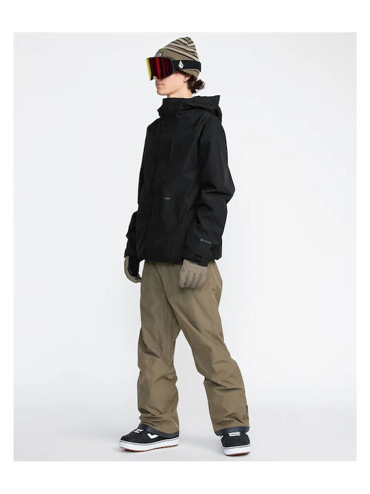 Volcom Insulated Insulated Men's Gore-Tex Ski & Snowboard Jacket Black G0452602-BLK